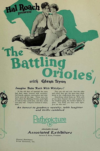 Movie poster for The Battling Orioles (1924)