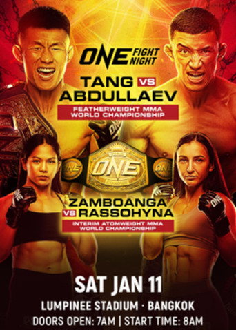 Movie poster for ONE Fight Night 27: Tang vs. Abdullaev (2025)