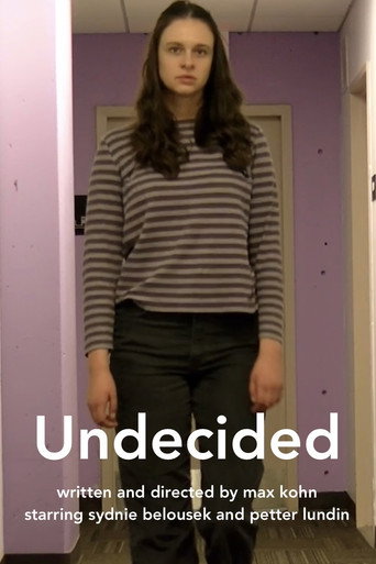 Movie poster for Undecided (2024)