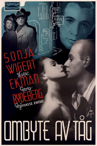 Movie poster for Changing Trains (1943)