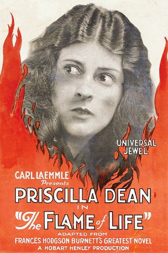 Movie poster for The Flame of Life (1923)
