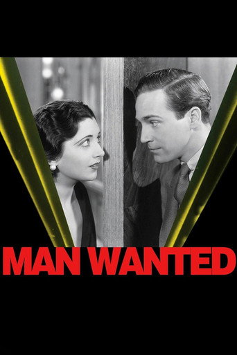 Movie poster for Man Wanted (1932)