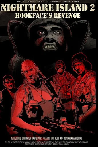 Movie poster for Nightmare Island 2: Hookface's Revenge (2011)