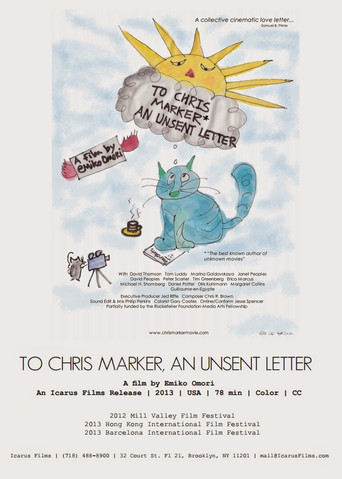 Movie poster for To Chris Marker, an Unsent Letter (2012)