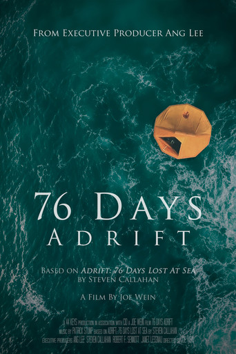 Movie poster for 76 Days Adrift (2025)