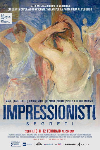 Movie poster for Secret impressionists (2020)