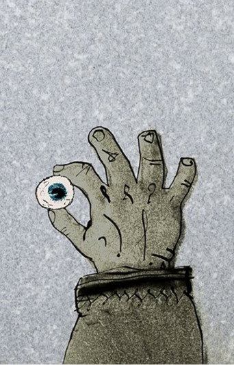 Movie poster for The Eyeless Hunter: A Khanty Story (2017)