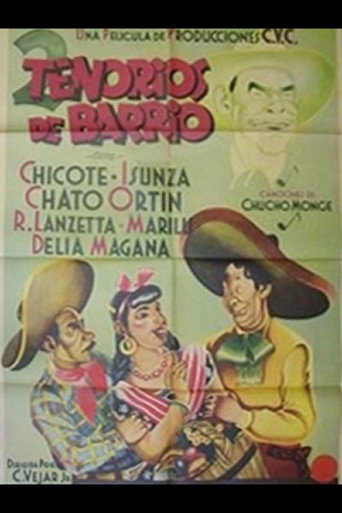 Movie poster for Dos tenorios de barrio (1949)