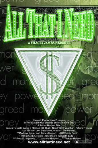 Movie poster for All That I Need (2005)