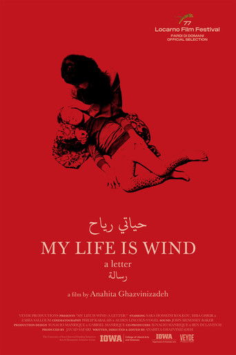 My Life is Wind (a letter) poster