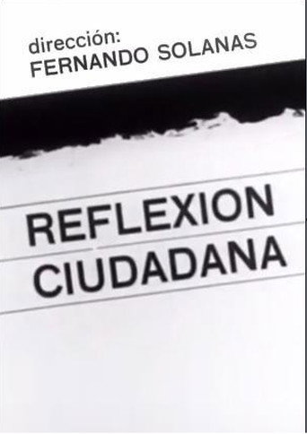 Movie poster for Reflexión ciudadana (1963)