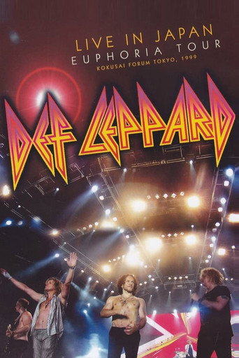 Movie poster for Def Leppard - In Japan Euphoria Tour (1999)