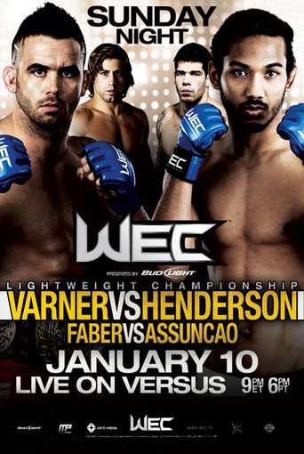 Movie poster for WEC 46: Varner vs. Henderson (2010)