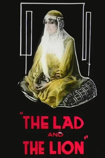 Movie poster for The Lad and the Lion (1917)