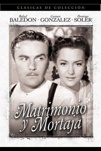 Movie poster for Matrimonio y mortaja (1950)
