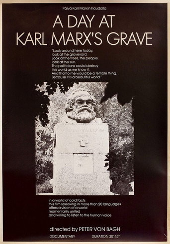 Movie poster for A Day at Karl Marx's Grave (1983)