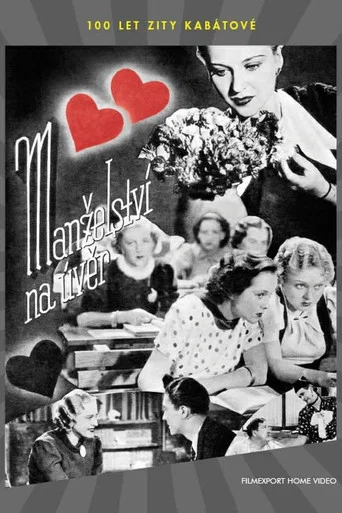 Movie poster for Manželství na úvěr (1936)