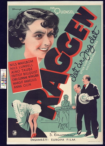 Movie poster for Raggen - det är jag det (1936)