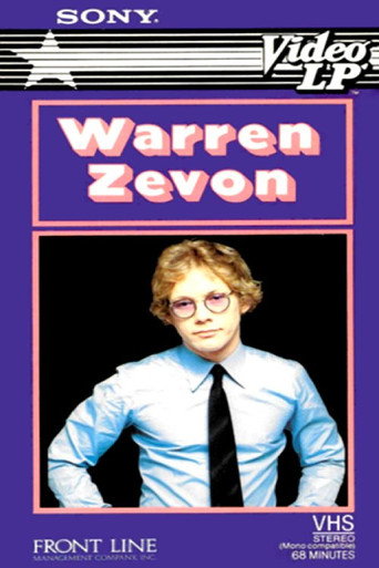Movie poster for Warren Zevon: Live on MTV (1982)
