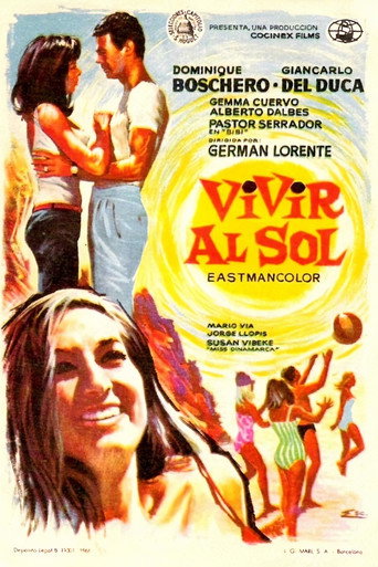 Movie poster for Vivir al sol (1965)