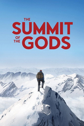 Movie poster for The Summit of the Gods (2021)