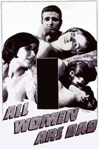 Movie poster for All Women Are Bad (1969)