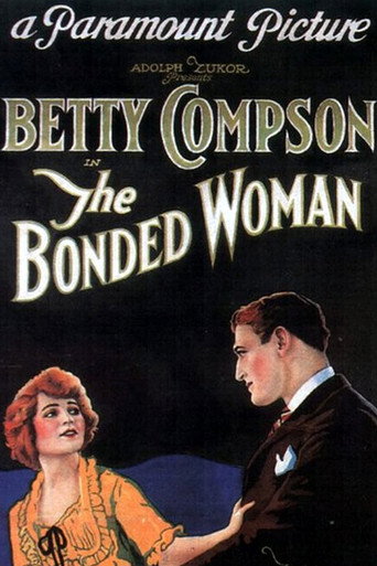 Movie poster for The Bonded Woman (1922)