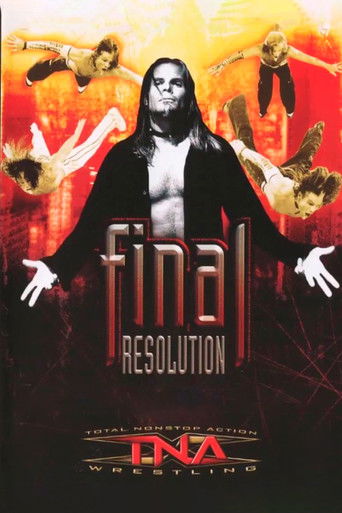 TNA Final Resolution 2005 poster