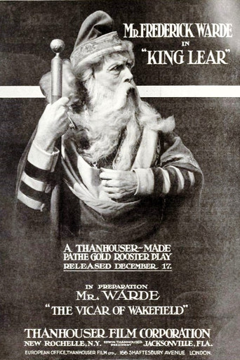 Movie poster for King Lear (1916)