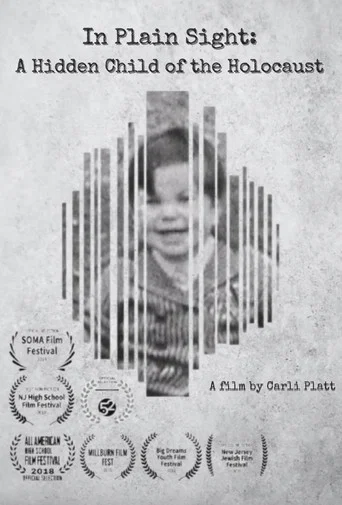 Movie poster for In Plain Sight A Hidden Child of the Holocaust (2019)
