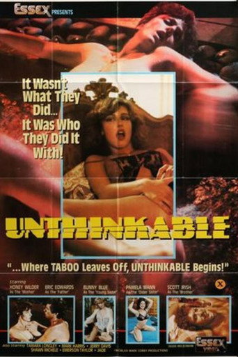 Movie poster for Unthinkable (1984)