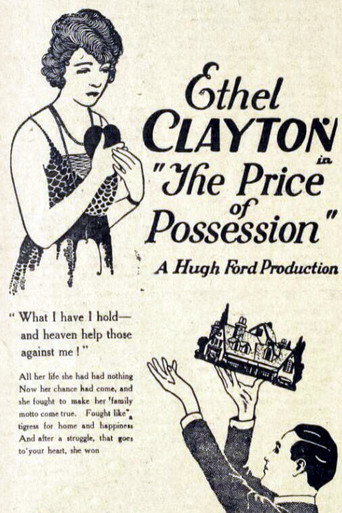 Movie poster for The Price of Possession (1921)