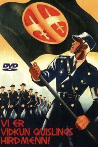 Movie poster for We are Vidkun Quislings Hirdmen (1942)