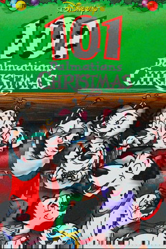 101 Dalmatians Christmas poster