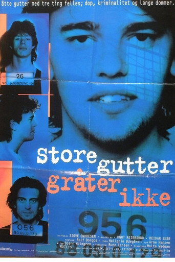 Movie poster for Store gutter gråter ikke (1995)