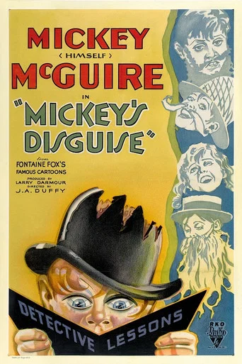 Movie poster for Mickey's Disguises (1933)