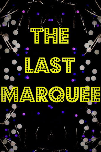 Movie poster for The Last Marquee