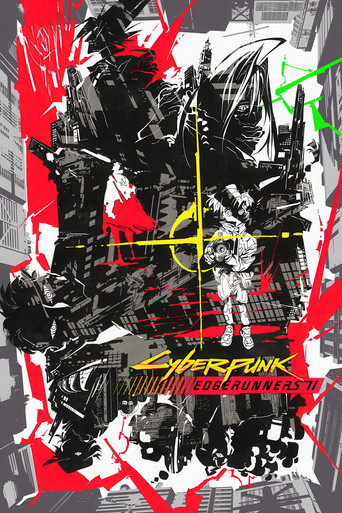 Series poster for Cyberpunk: Edgerunners (2022)