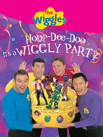 Movie poster for The Wiggles: Hoop-Dee-Doo it's a Wiggly Party (2001)