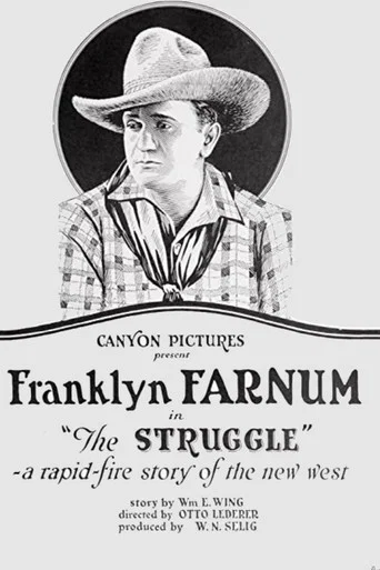 Movie poster for The Struggle (1921)