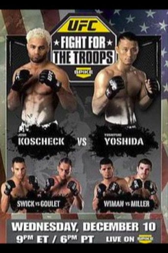 Movie poster for UFC Fight Night 16: Fight for the Troops (2008)