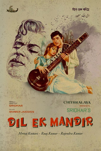Movie poster for Dil Ek Mandir (1963)