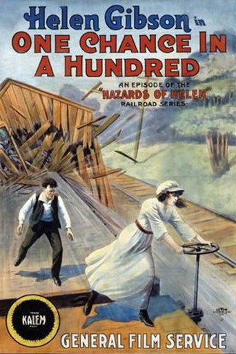 Movie poster for One Chance in a Hundred (1916)