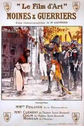 Movie poster for Moines et guerriers (1909)
