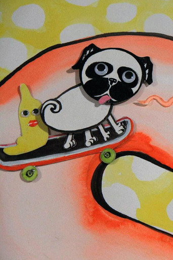 Movie poster for Pug Adventures: A Journey into the Reproductive System (2017)