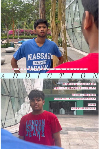 Movie poster for Addiction (2023)