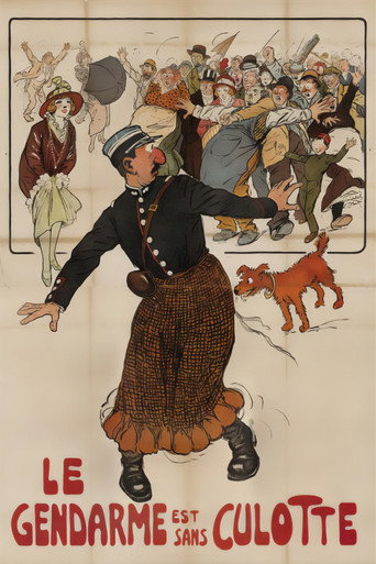 Movie poster for The Policeman Has No Pants (1914)