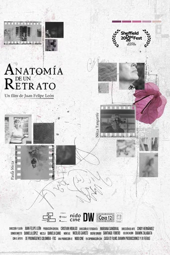 Movie poster for Anatomía de un retrato (2026)