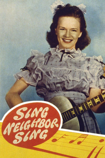 Movie poster for Sing, Neighbor, Sing (1944)