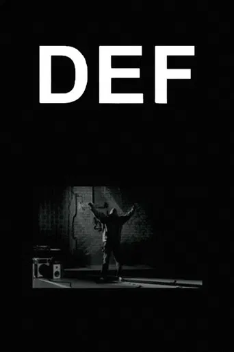Movie poster for DEF (2003)